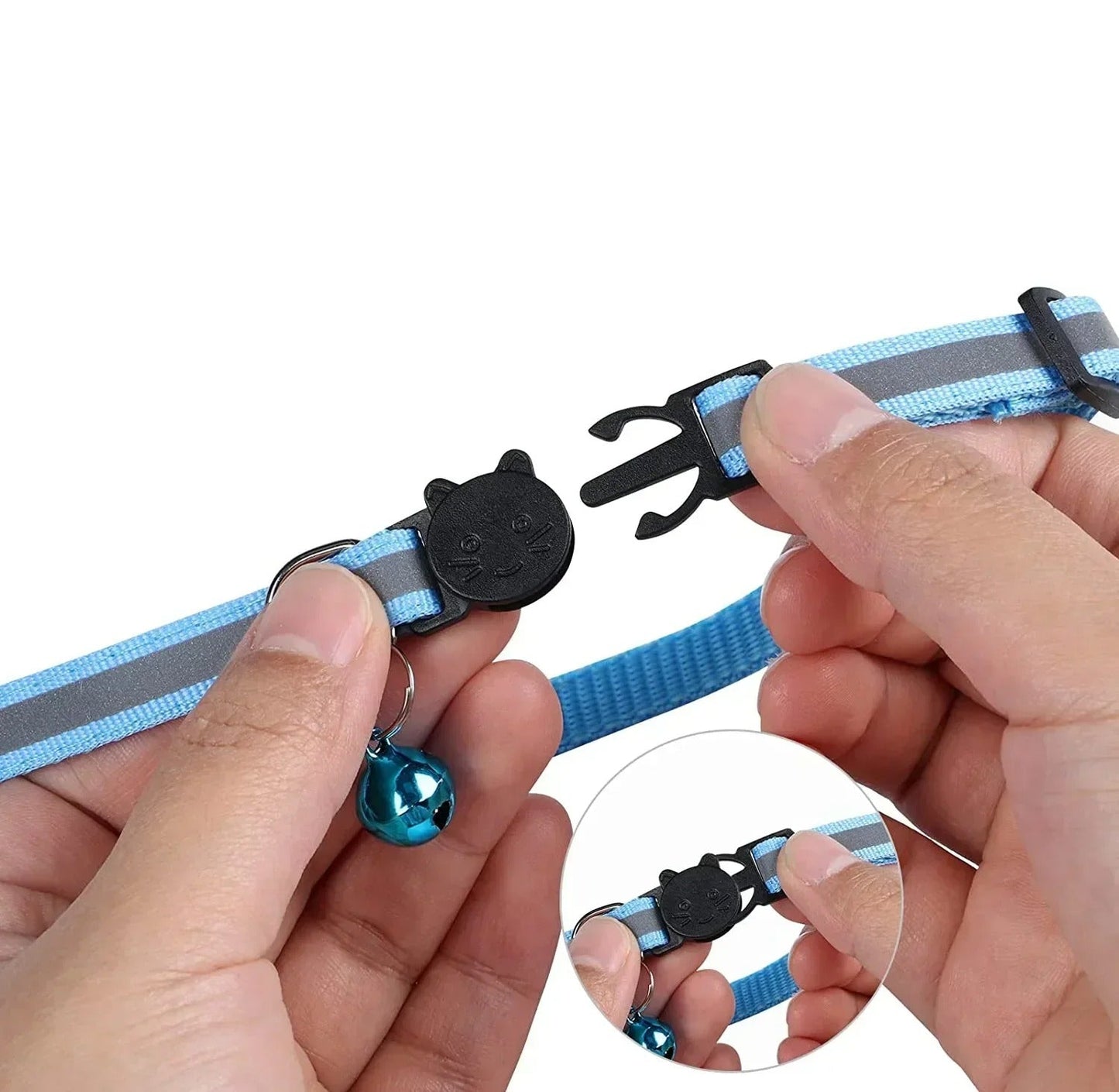 Collier Chat avec Support AirTag – Sécurité, Style au Quotidien