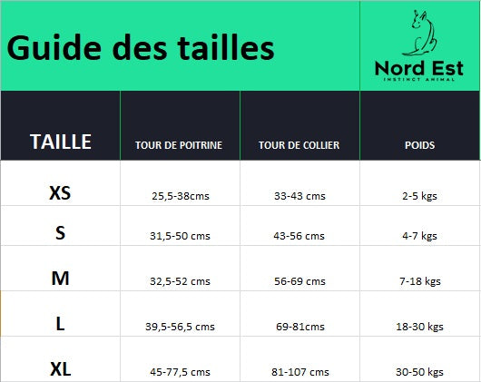 Harnais pour Chien Bi-Couleur – Confort, Contrôle et Visibilité