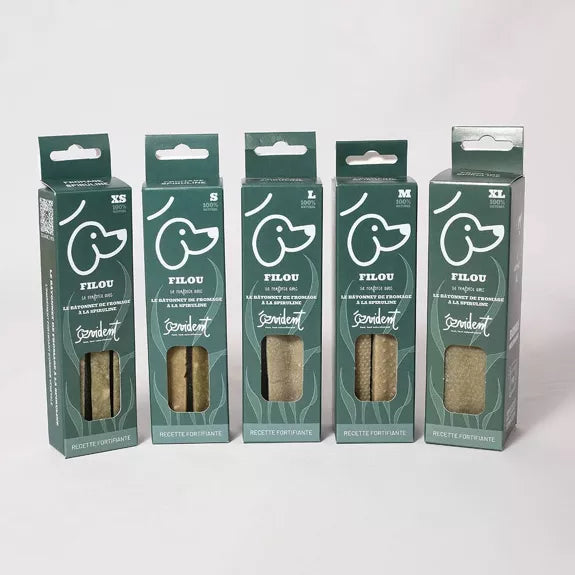 🧀 Bâtonnets de fromage à mâcher pour chien à la spiruline – 100 % naturel 🌿 Evident