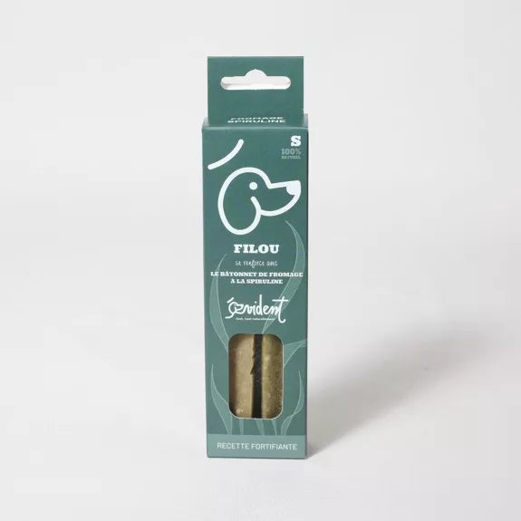🧀 Bâtonnets de fromage à mâcher pour chien à la spiruline – 100 % naturel 🌿 Evident