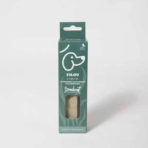 🧀 Bâtonnets de fromage à mâcher pour chien à la spiruline – 100 % naturel 🌿 Evident