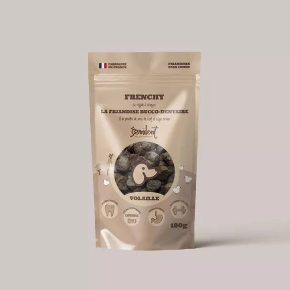 🦴 Friandise bucco-dentaire naturelle pour chien– algue brune & bois de cerf 🌿 Evident