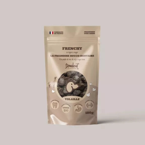 🦴 Friandise bucco-dentaire naturelle pour chien– algue brune & bois de cerf 🌿 Evident