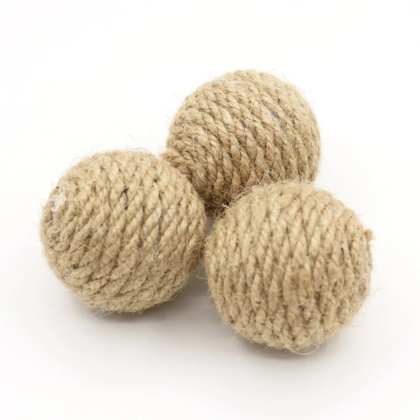 Balle de jeu en corde naturelle de chanvre 🧶🐾