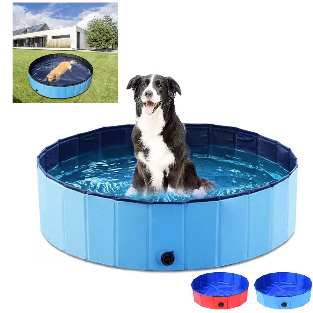 🐾💦 Piscine pliable pour animaux – Le bain devient un plaisir ! 🐶🐱