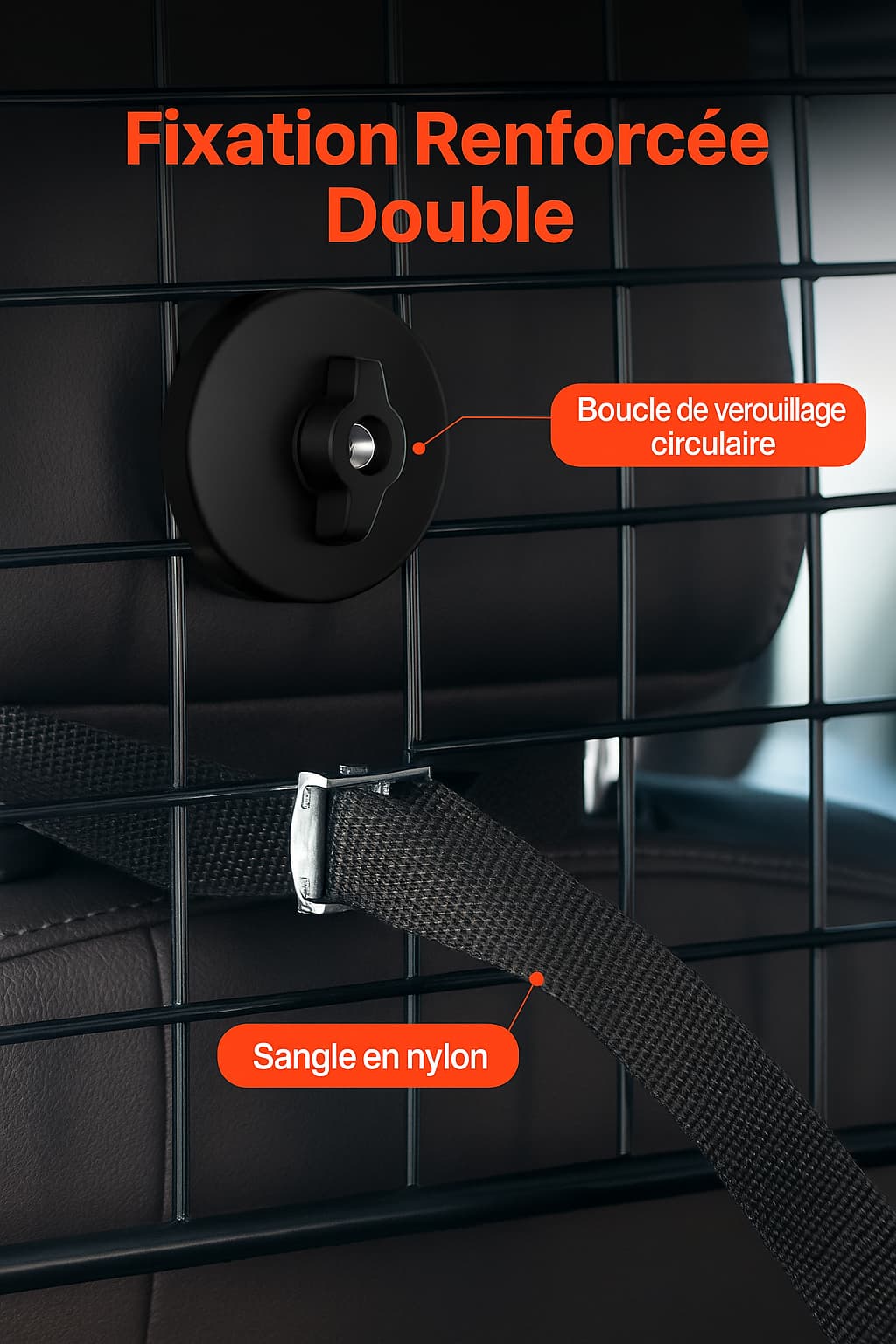 đ¶ Grille de SĂ©paration pour Chien đ