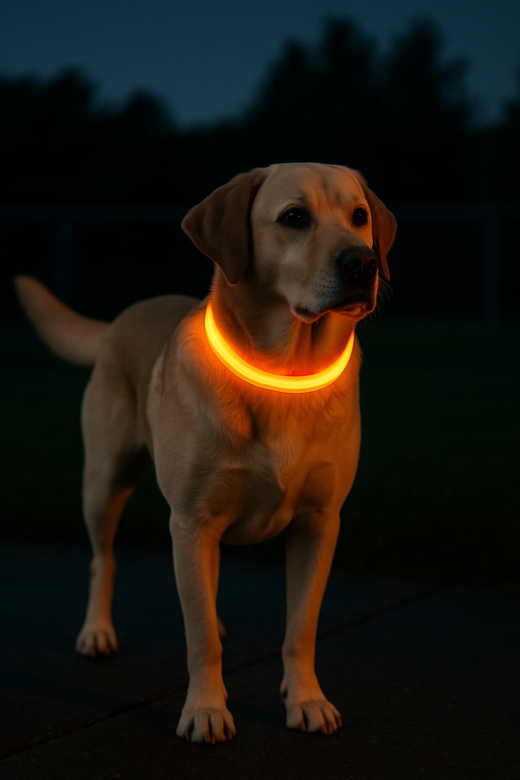 Bande lumineuse de Sécurité pour Collier – Promenades Nocturnes en Toute Sérénité