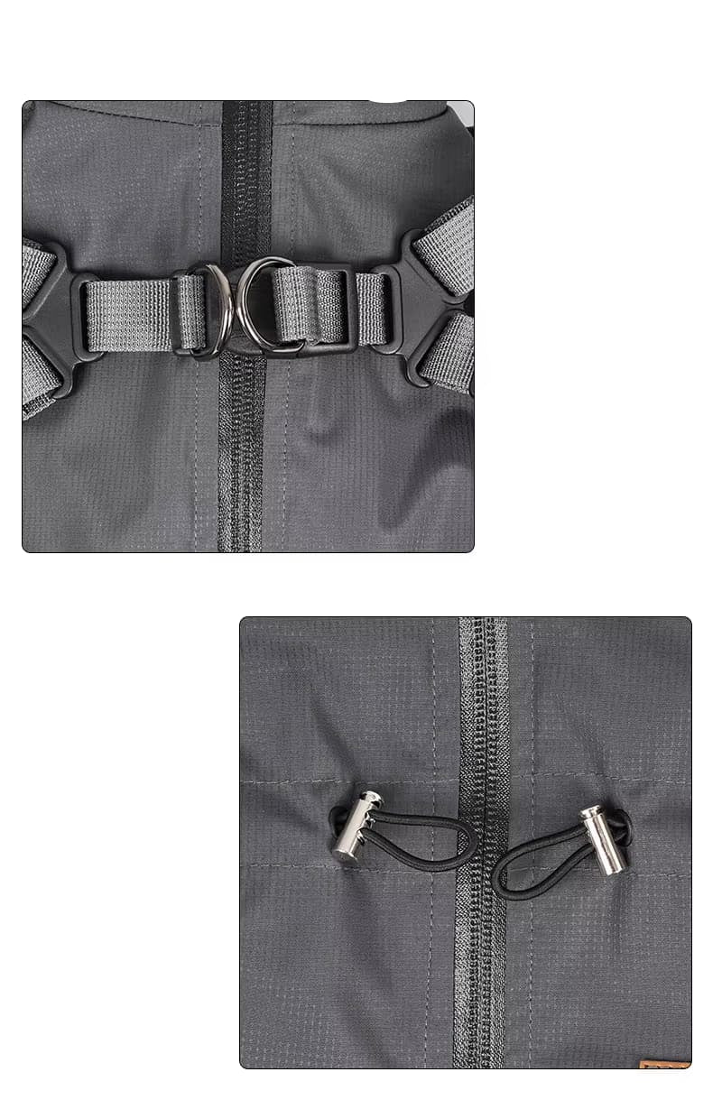Combinaison imperméable pour chien