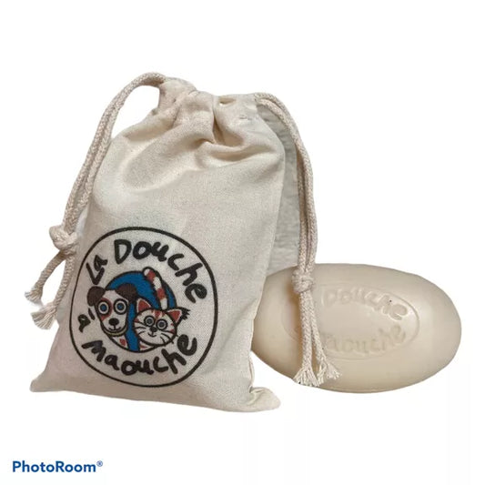 👜 Pochette en coton biologique 🌿 La douche à Maouche