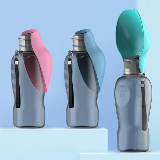 💧 Bouteille d’Eau Portable 800ml – Hydratez Votre Chien Partout, Tout le Temps !