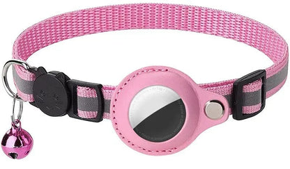 Collier Chat avec Support AirTag – Sécurité, Style au Quotidien
