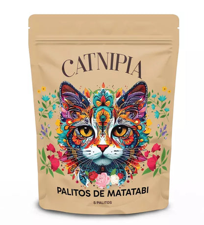 🐾 Bâtonnets de Matatabi Naturels – Le plaisir à mâcher 100% bien-être