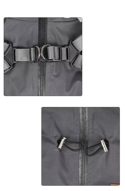 Combinaison imperméable pour chien