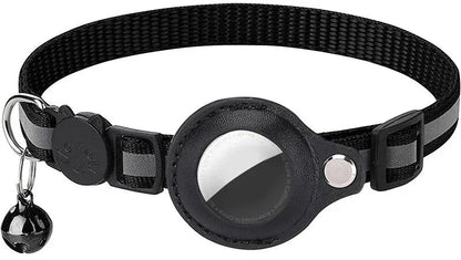 Collier Chat avec Support AirTag – Sécurité, Style au Quotidien