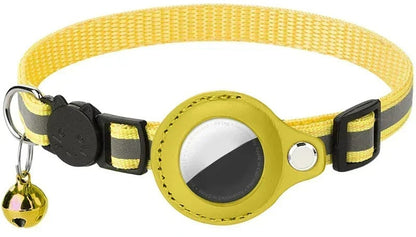 Collier Chat avec Support AirTag – Sécurité, Style au Quotidien