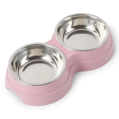 🐾 Gamelle Double pour Chat ou Chiot 🐶🐱