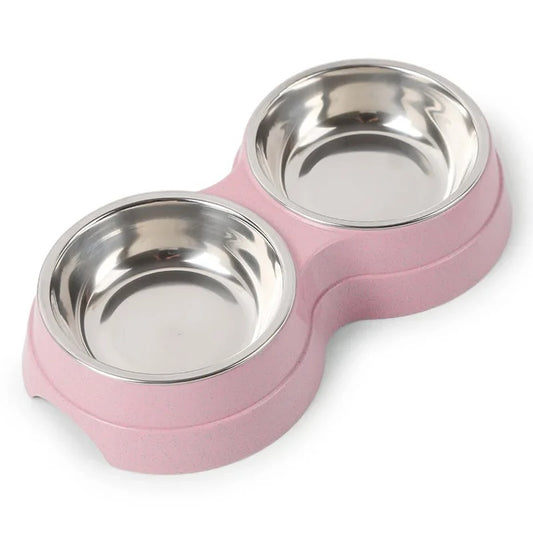🐾 Gamelle Double pour Chat ou Chiot 🐶🐱